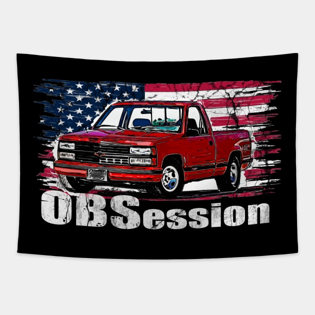 OBS truck obsession Tapestry by JayD World