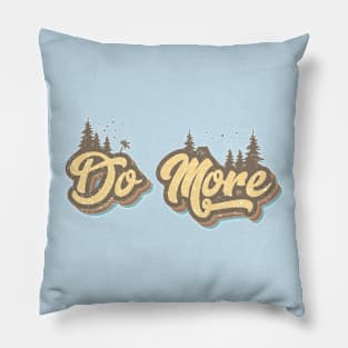 Retro Camping Do More Pillow