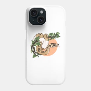 Ball Python on a Vine Phone Case