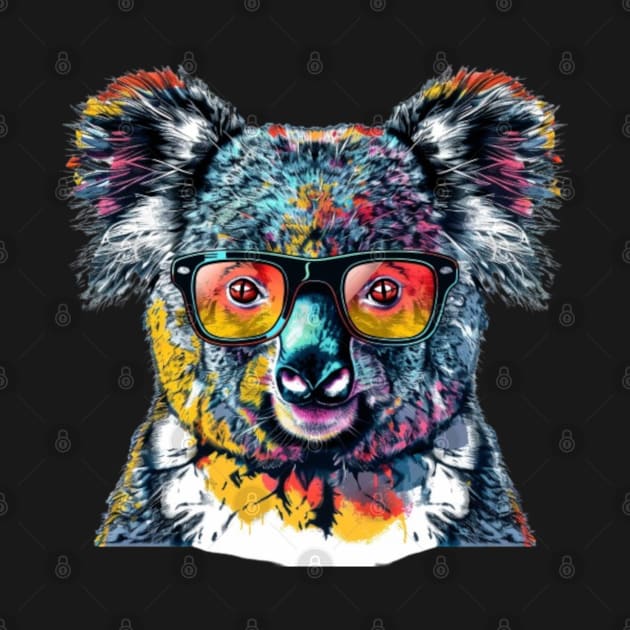 Koala Couture: The Chic Specs 'n' Koala Tee by Carnets de Turig