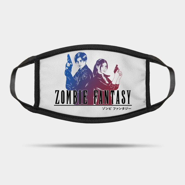 Zombie Fantasy Resident Evil 2 Mask Teepublic