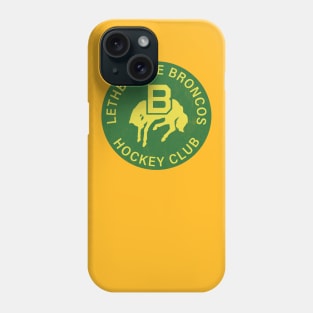 Defunct - Lethbridge Broncos Hockey Phone Case