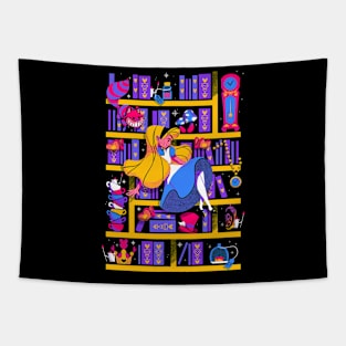 Library of Wonder Tapestry