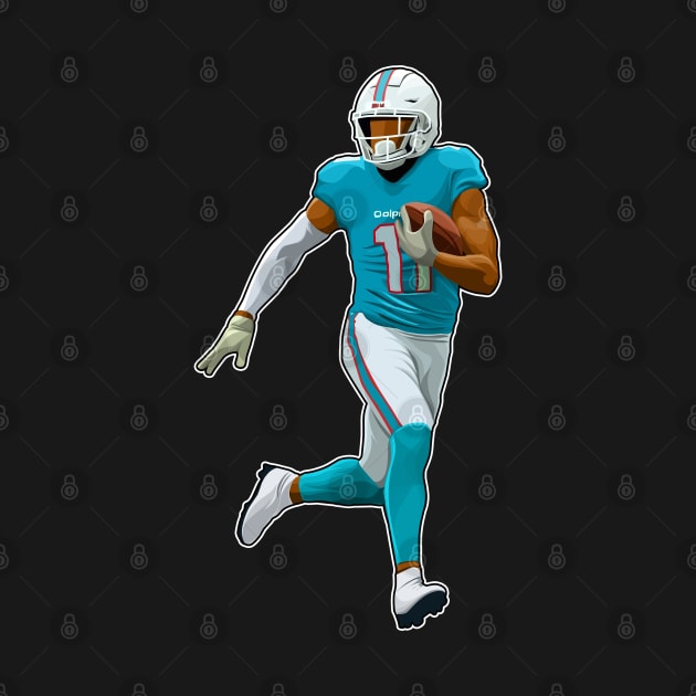 DeVante Parker #11 Runs With Ball by 40yards