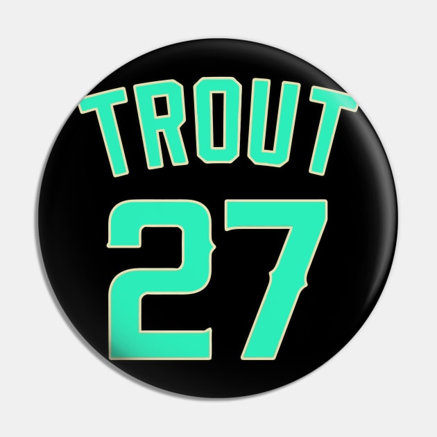 Trout Pin by telutiga