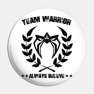 Team Warrior Pin