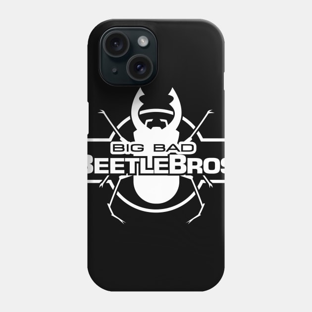 Beetle Bros Logo White Phone Case by GodPunk