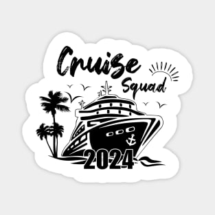 Cruise Squad 2024 Group Gifts Vacation Family Matching Magnet