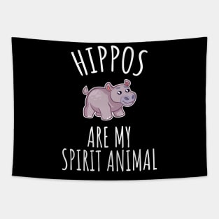 Hippos are my spirit animal Tapestry