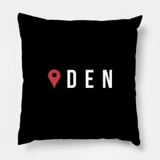 Denver Bound Pillow