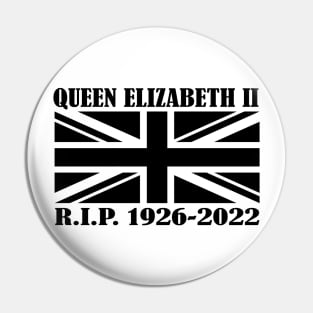 QUEEN ELIZABETH II MEMORIAL Pin