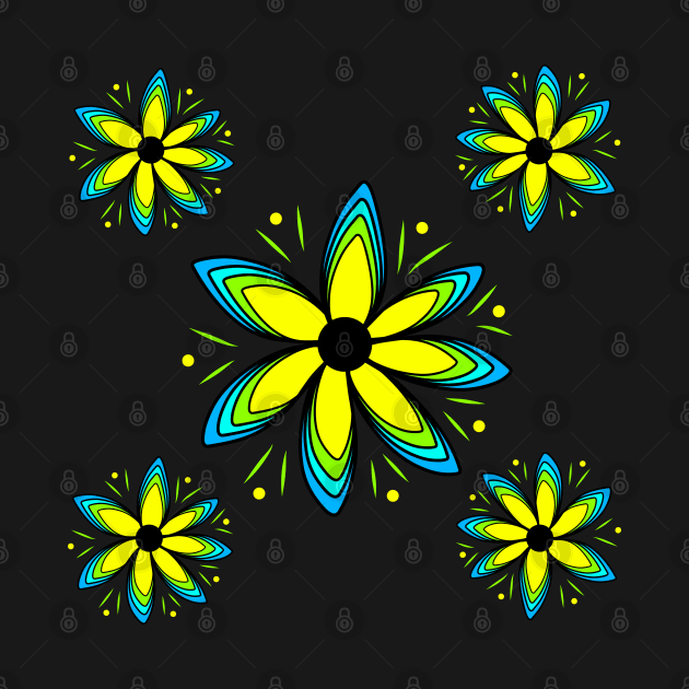 blooming flower pattern blossom blooms petals by rh_naturestyles