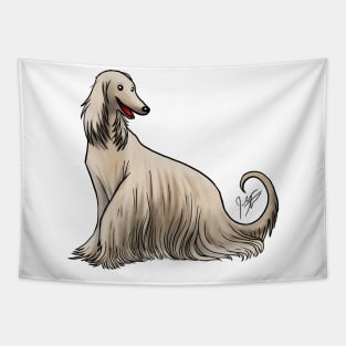 Afghan Hound Tan Tapestry