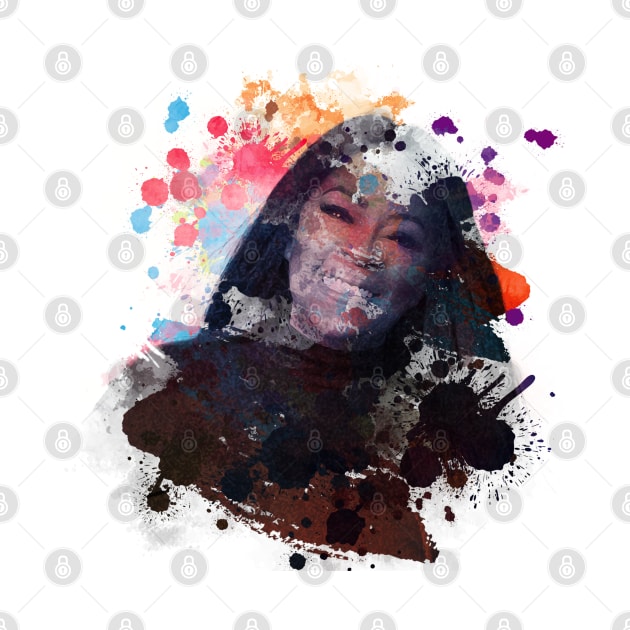 Jody Watley - Watercolor Illustration by Punyaomyule