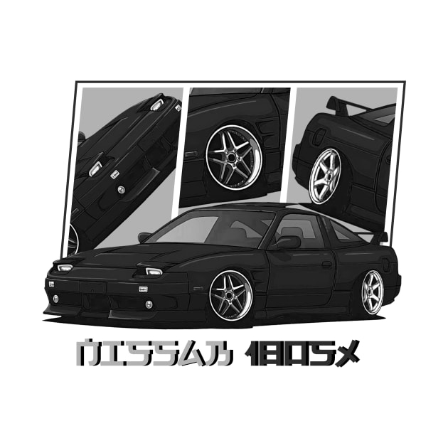 Nissan 180SX JDM Car by T-JD