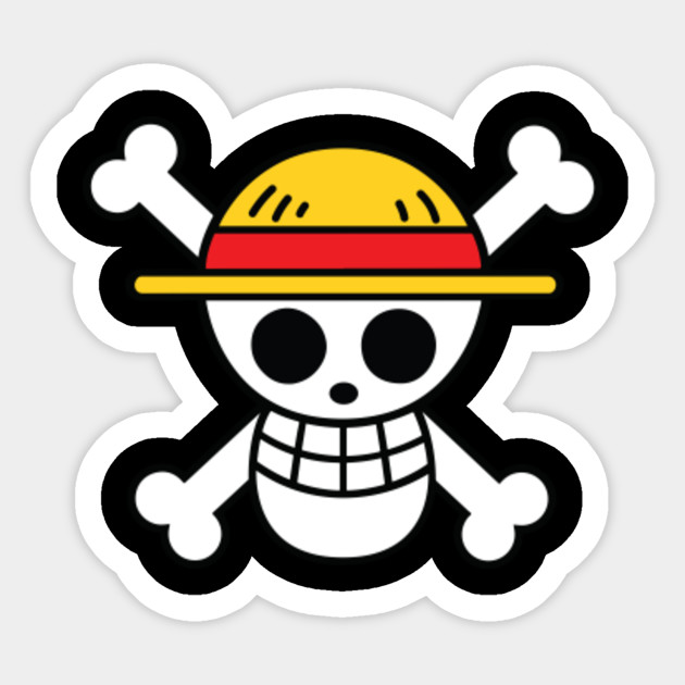 One Piece Flag Logo Onepiece Flag Cutest Logo Straw Hat Pir