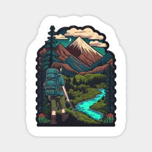 Adventure Hike - Buy and Plant a Tree Magnet