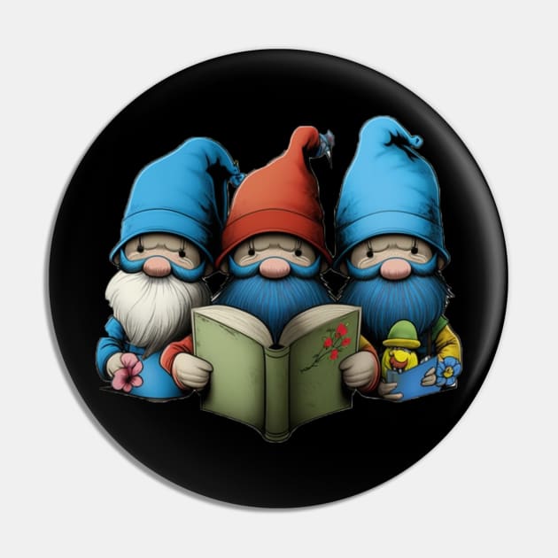 Three smurfs reading books Pin by NEtmarket3