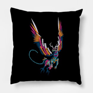 Alebrijes of Might_79 Pillow