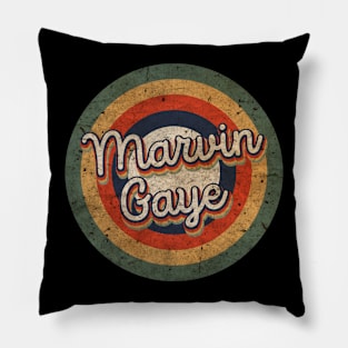 Marvin Name Personalized Gaye Vintage Retro 60s 70s Birthday Gift Pillow