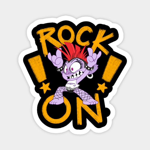 Rock On Barb!! Magnet by jzanderk