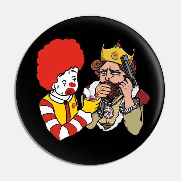 Fast Food Gangsters Pin by Pegazusur