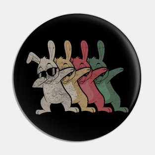 Dabbing Bunny Shirt Vintage Pin
