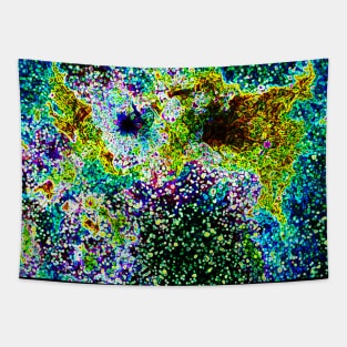 Black Panther Art - Glowing Edges 575 Tapestry