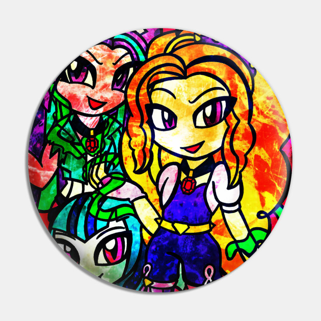 Rainbow Rocks | The Dazzlings Pin