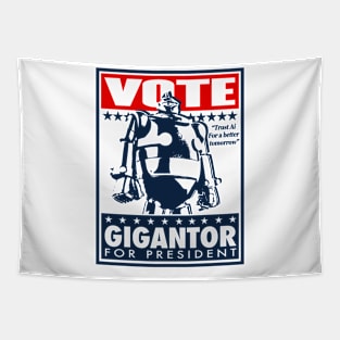 VOTE GIGANTOR Tetsujin 28-go Tapestry