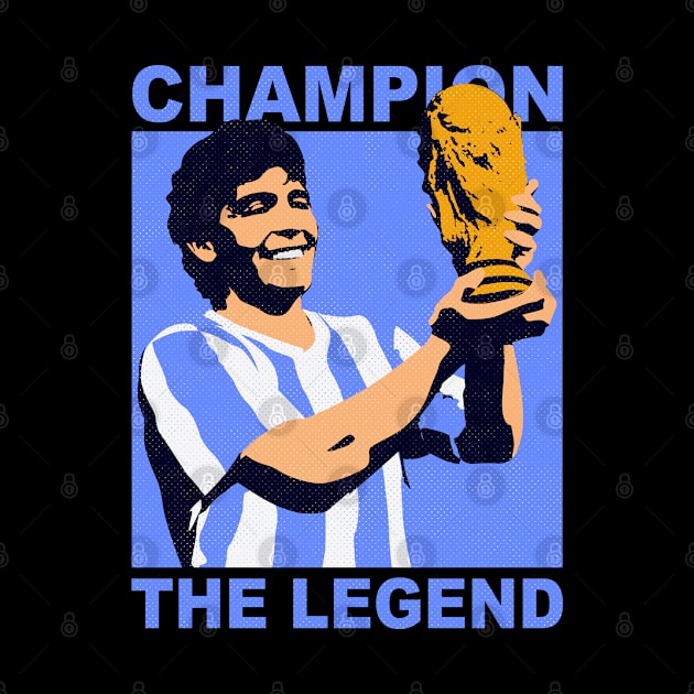 DIEGO MARADONA by canzyartstudio