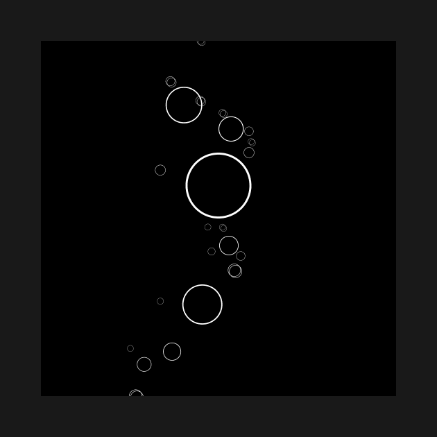 Dark bubbles circle by LLHcreatives