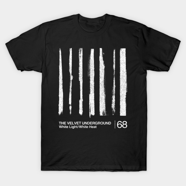 The Velvet Underground / Minimalist Graphic Artwork Design - T-Shirt