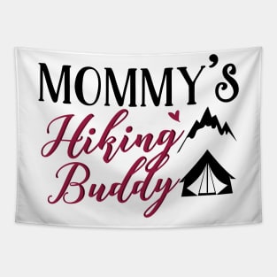 Hiking Mom Matching T-shirts Tapestry