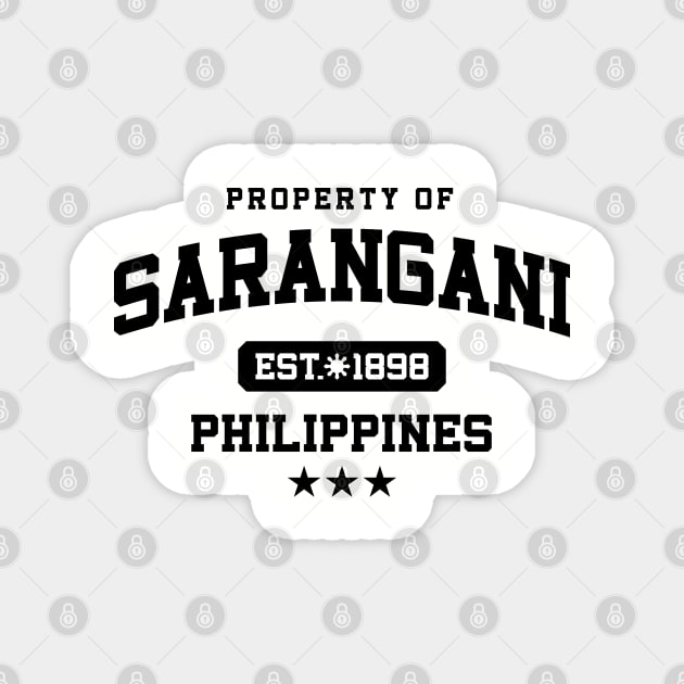 Sarangani - Property of the Philippines Shirt Magnet by pinoytee