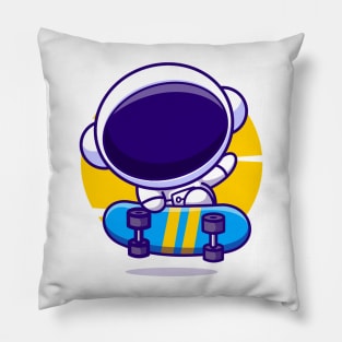 Skater Astronaut Pillow