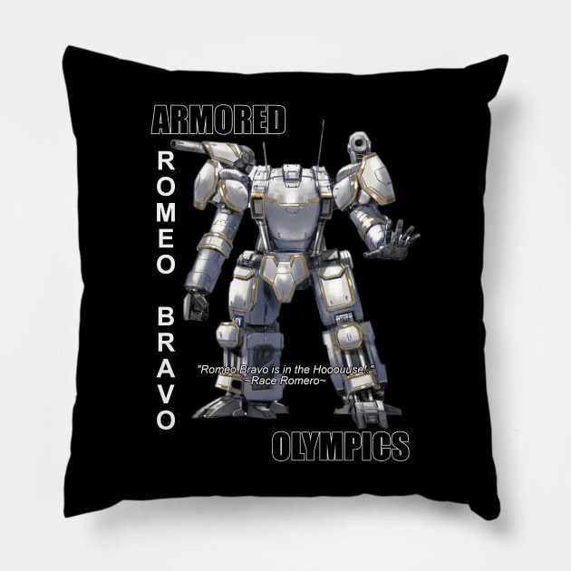 Romeo Bravo Pillow by Hope Station