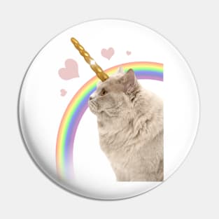 UNICORN CAT Pin