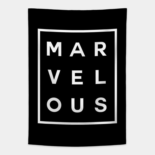 Marvelous Boxed (White) Tapestry by inotyler