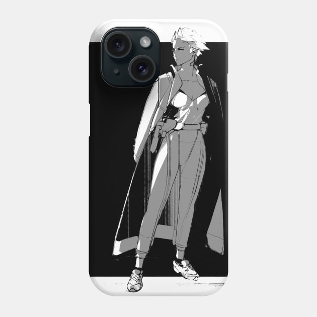 Lady 01 Phone Case by Vyacheslav_Gluhov