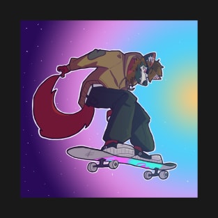 Wolf Skater T-Shirt