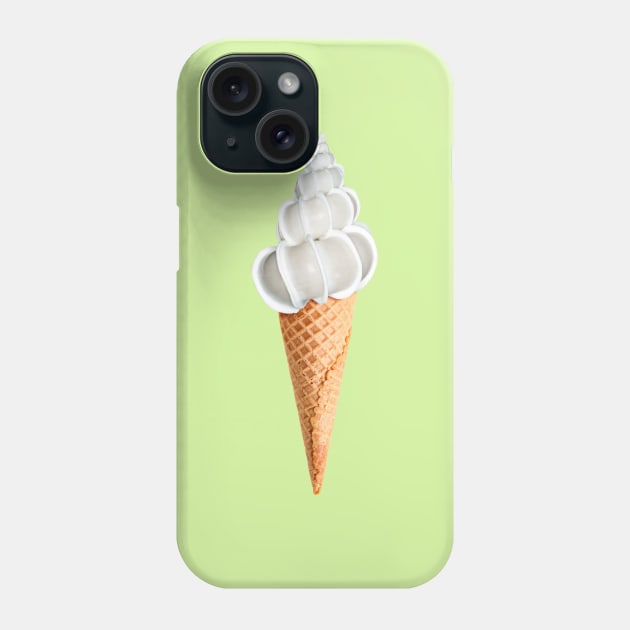 Seashell ice cream Phone Case by brain360