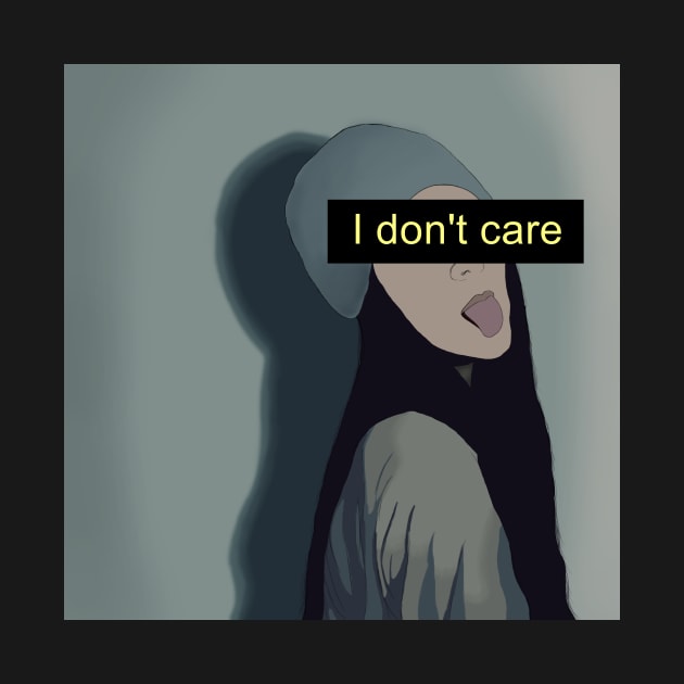 I Don't Care Girl by SybaDesign