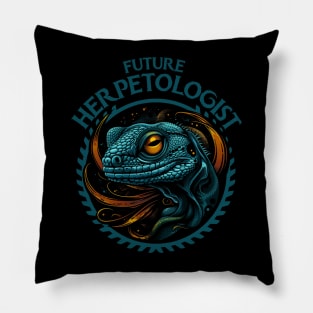 Future Herpetologist Pillow