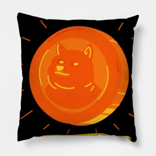 Keep Calm & Dogecoin 02 Pillow