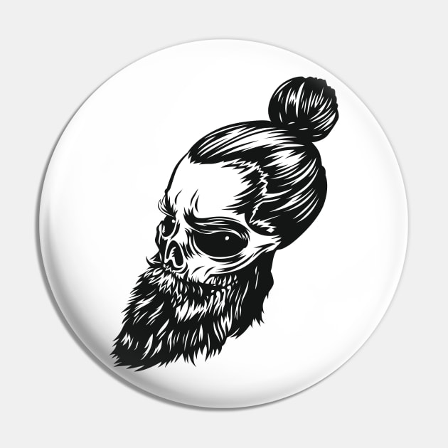 Swaggy Skull Pin by Whatastory