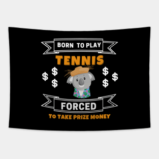 US Open Born To Play Tennis Tapestry