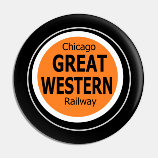 Chicago Great Western Railway 2 Pin