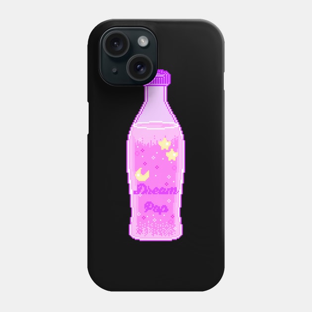 Pixel Bottle Phone Case by ssydneyart