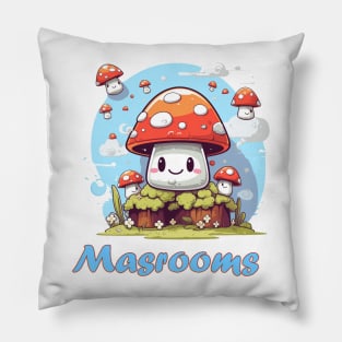 Chanterelle mushrooms Pillow